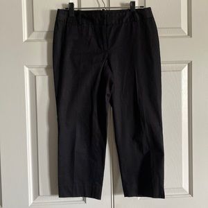 Talbots Black Crop Pants